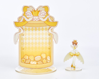 Cardcaptor Sakura: Clear Card - Sakura Yellow Dress Acrylic Stand (Ver. B) image number 2
